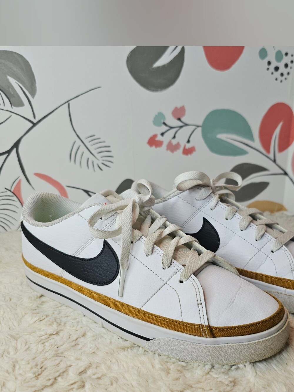 Nike Women’s Court Legacy Next Nature White Low-Top Sneakers 9.5